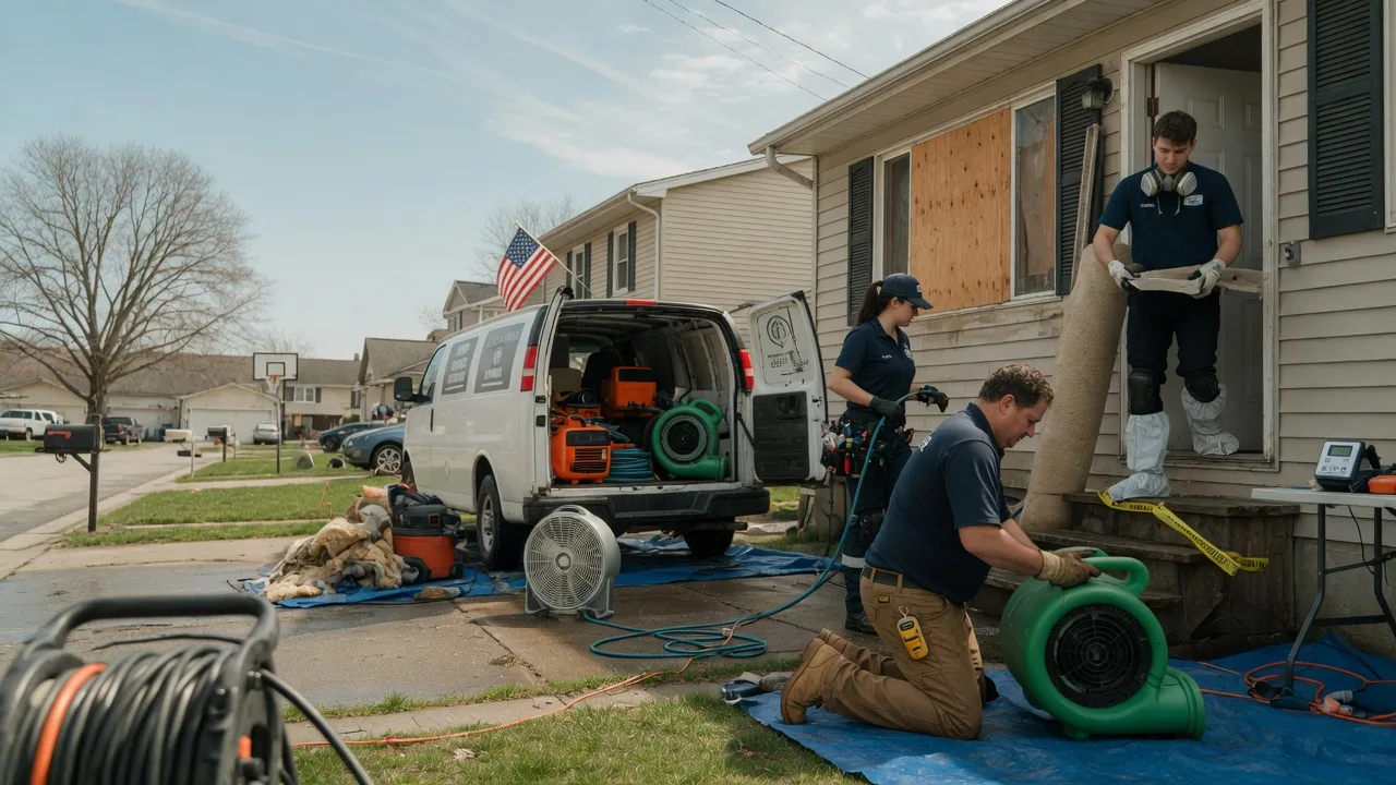Water Damage Restoration in Dresser, WI near me